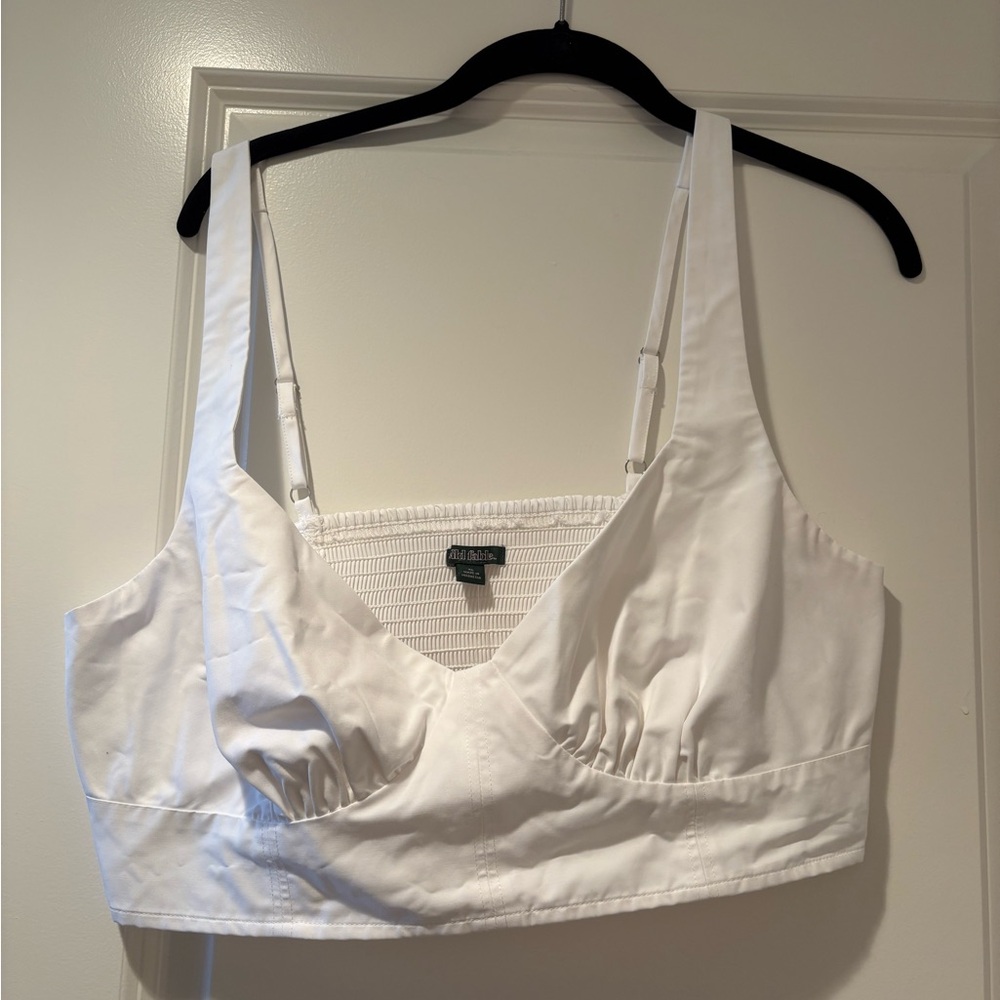 NWT Wild Fable Cropped Tank Top Bustier Style w/ Adjustable Straps READY TO SHIP